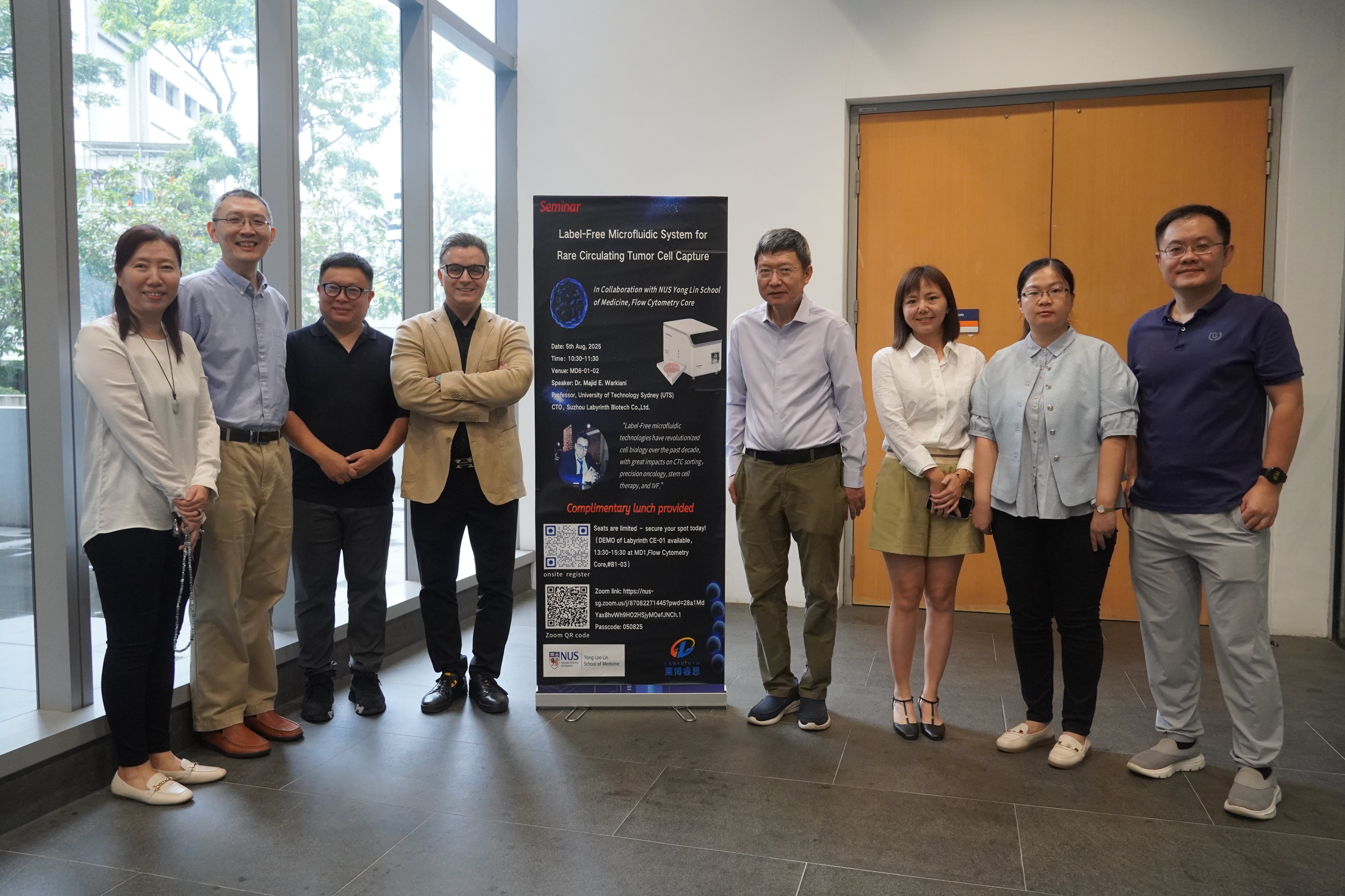 Global Top Experts Gather in Singapore: Suzhou Labyrinth & NUS Yong Loo Lin School of Medicine International Microfluidics Workshop Concludes with Great Success